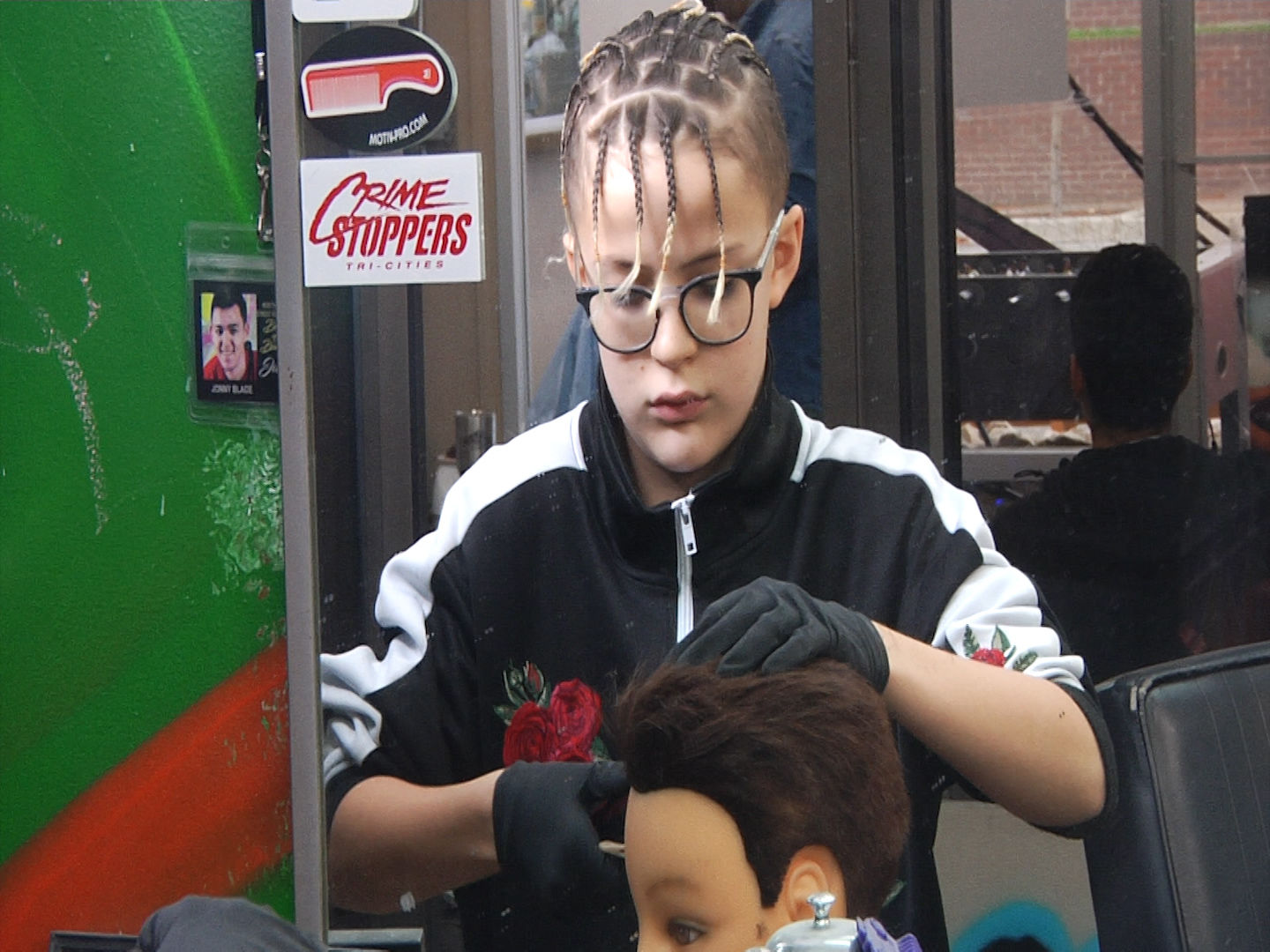12 year old barber